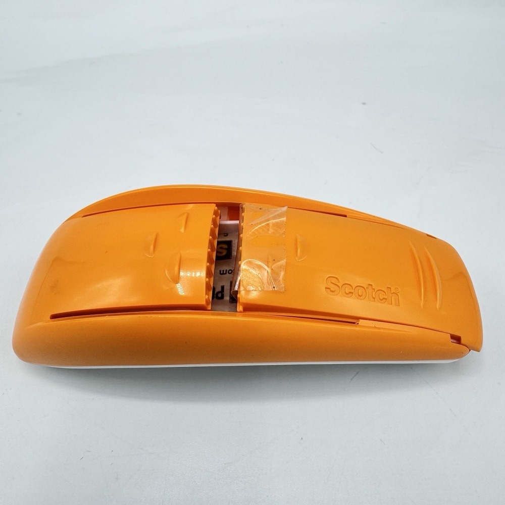 Scotch Pop-Up Tape Handband Dispenser Orange Wrist Band Discontinued